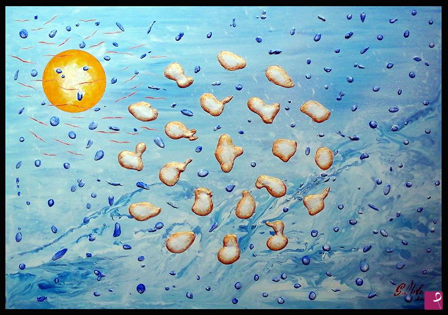 quadri in vendita online - WATER MUSIC