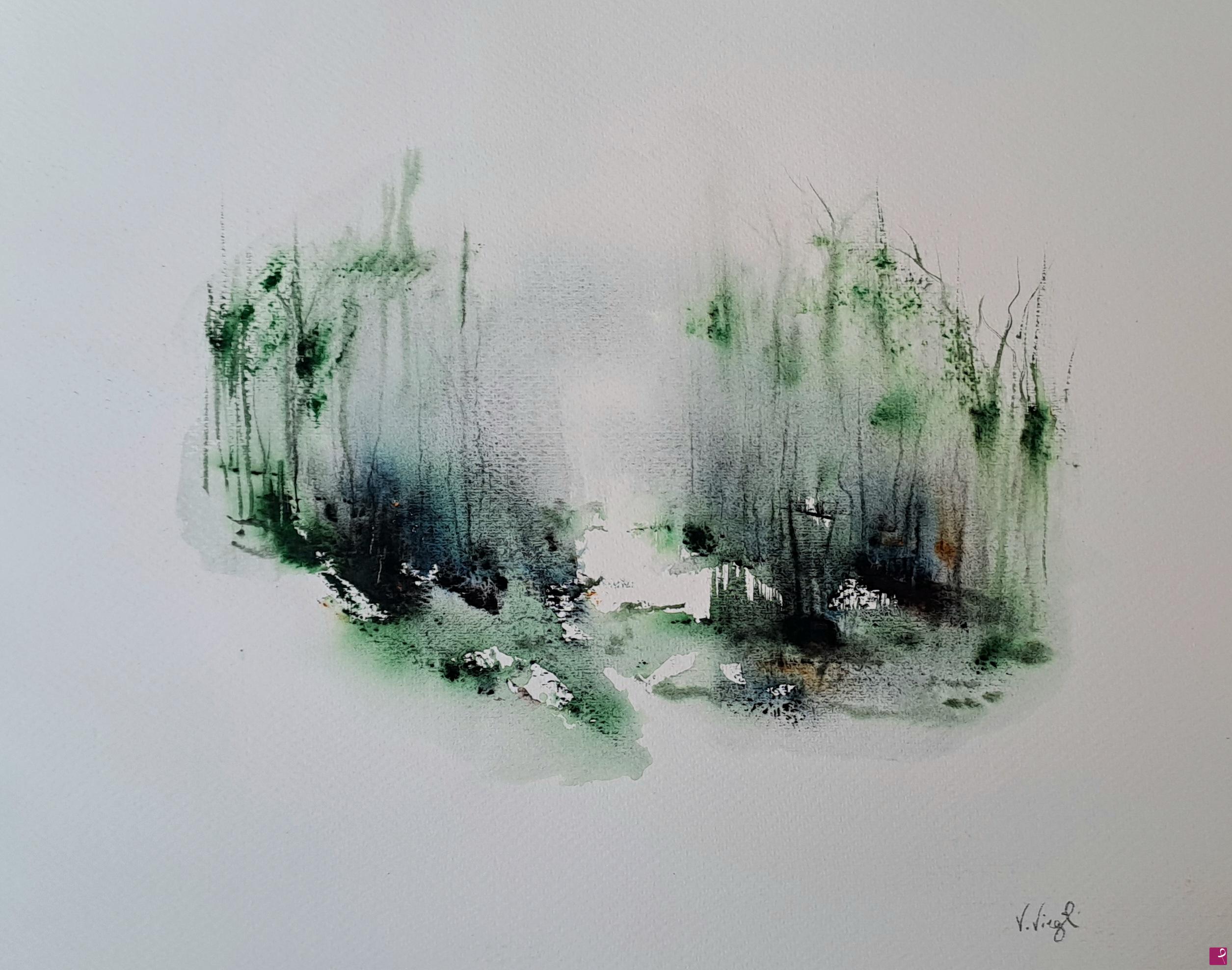 quadri in vendita online - Watercolor painting 002/2024 