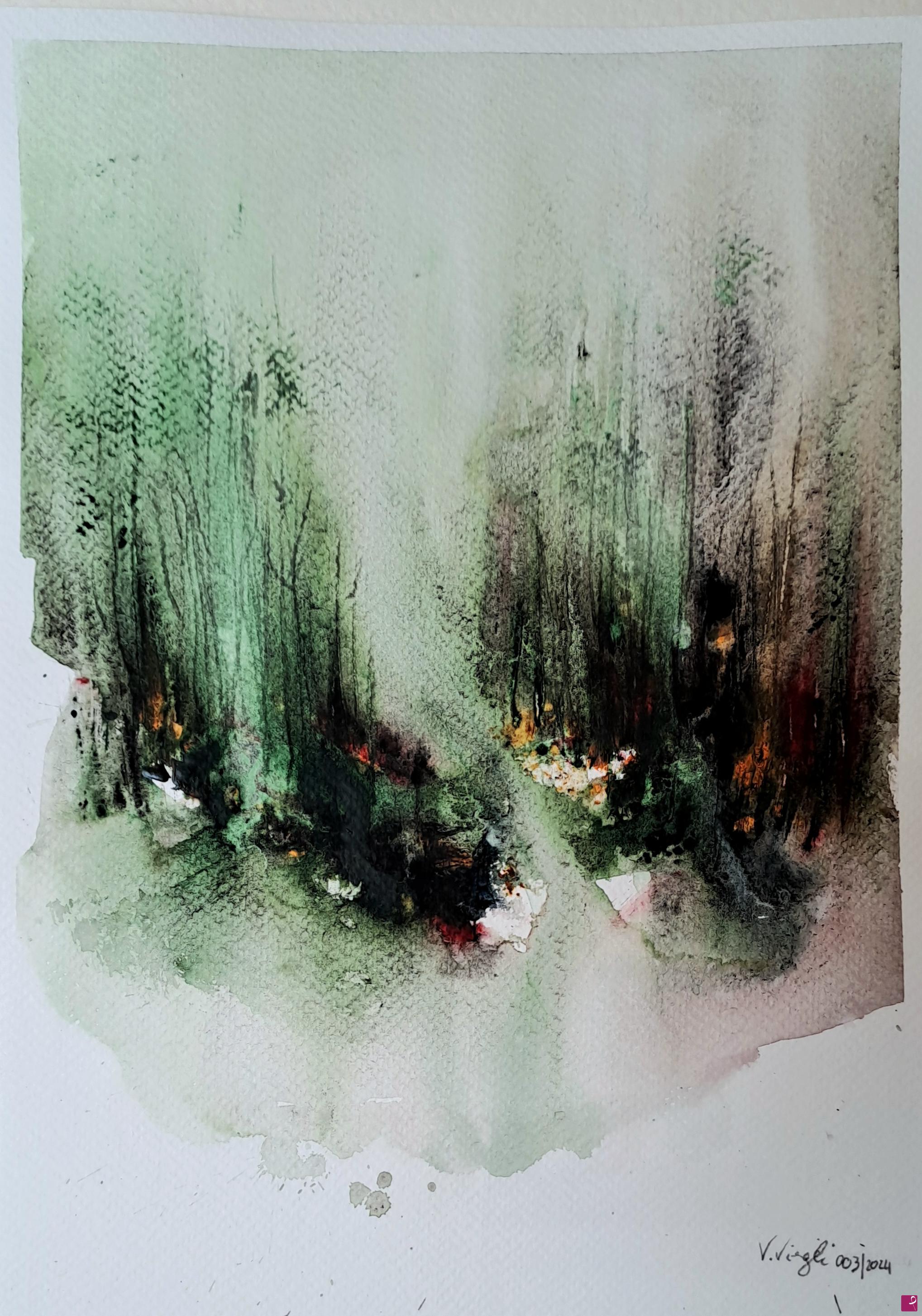 quadri in vendita online - Watercolor painting 003/2024 
