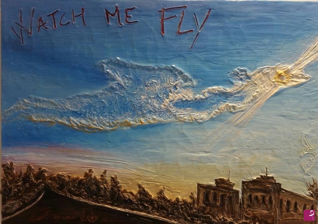 quadri in vendita online - Whatch me Fly, Let me fly
