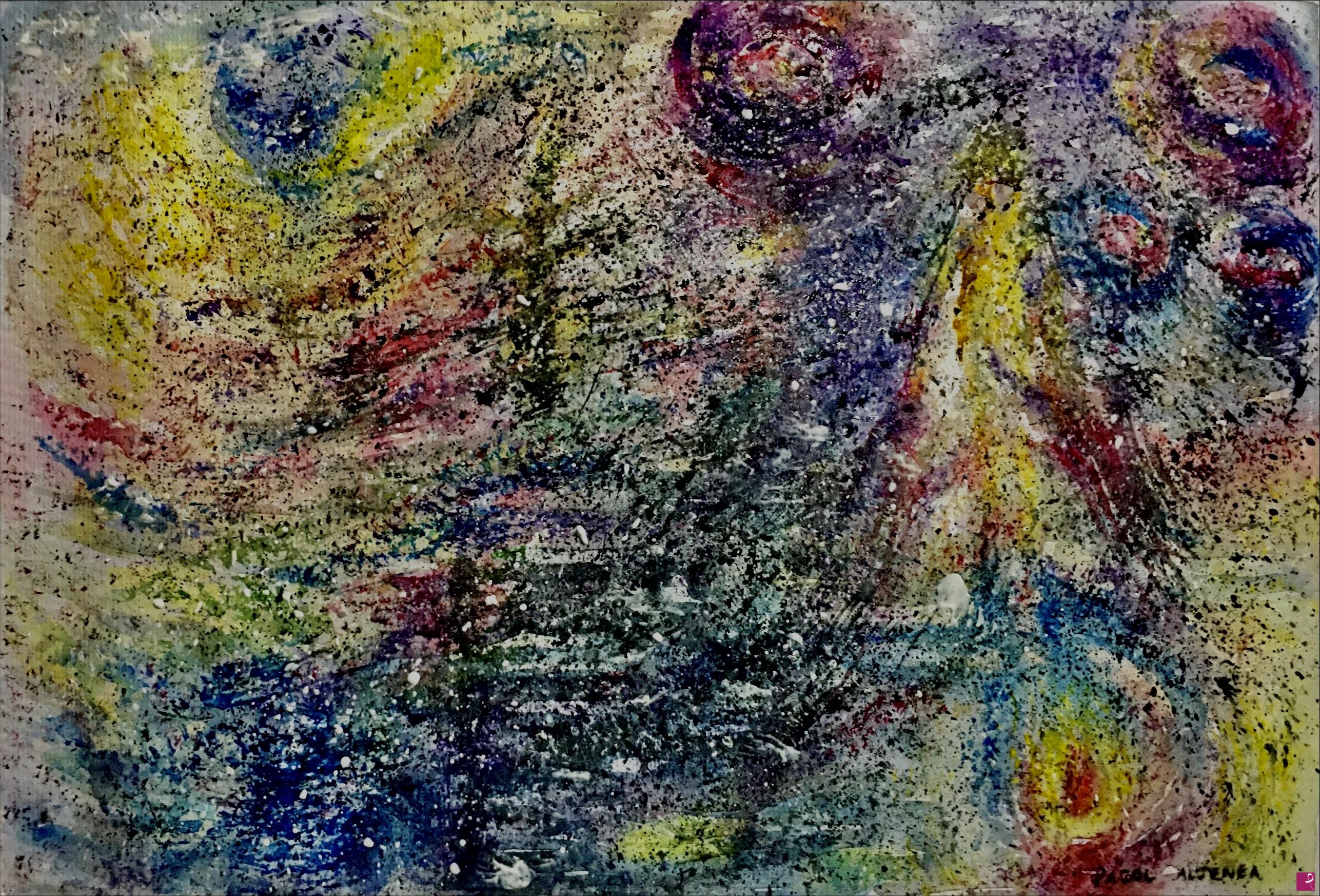 quadri in vendita online - When God created the universe and man