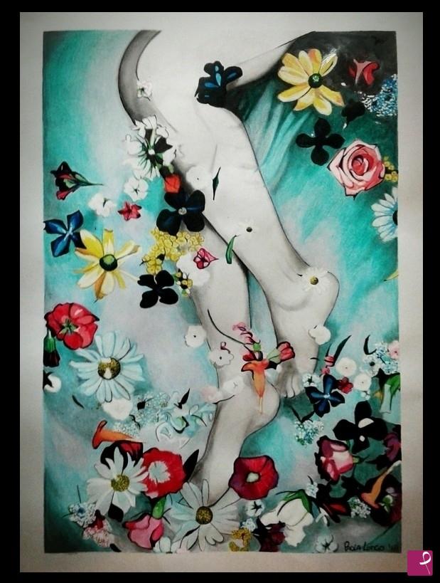 quadri in vendita online - where the wild roses grow
