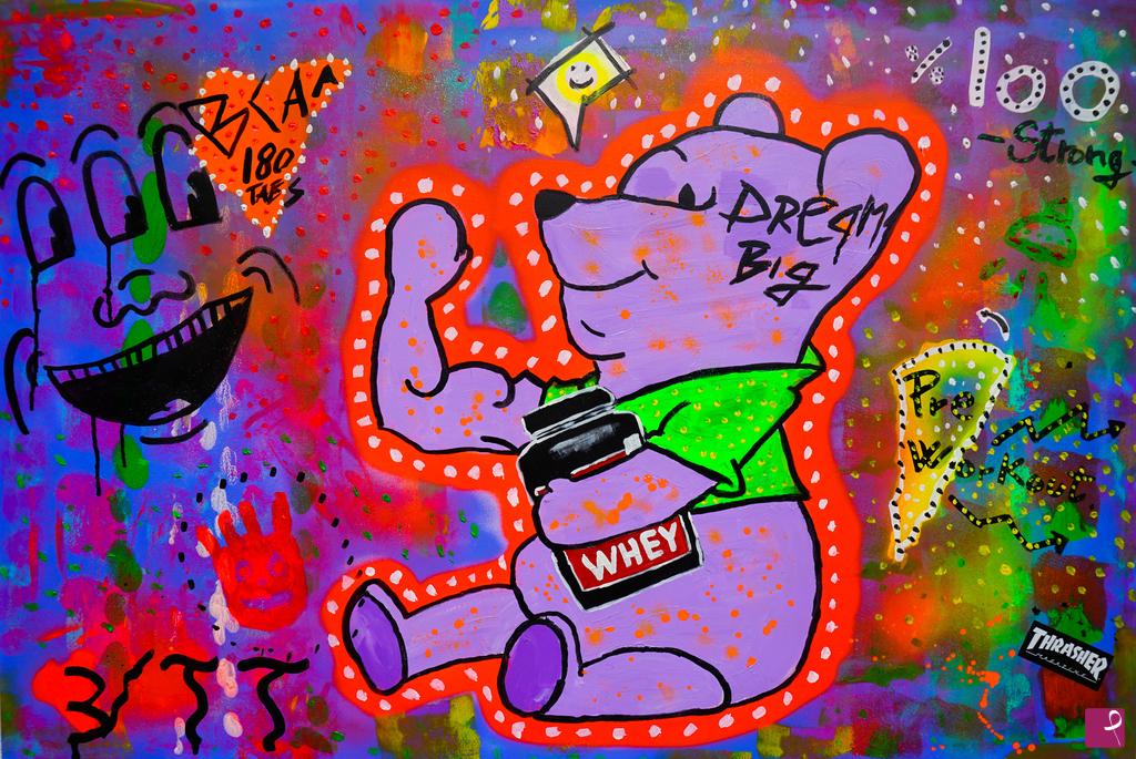 quadri in vendita online - WHEY THE POOH