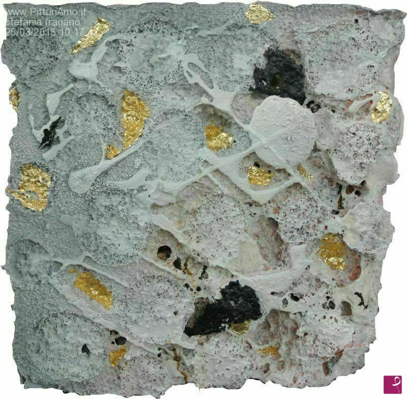 quadri in vendita online - WHITE AND GOLD