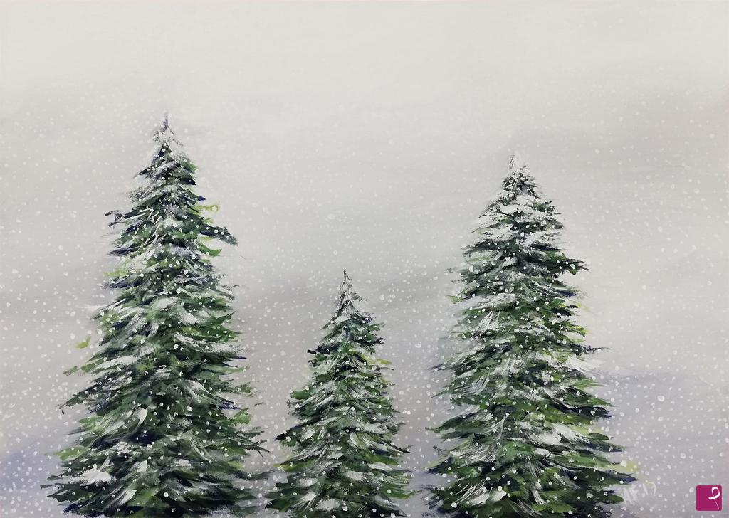 quadri in vendita online - White Christmas