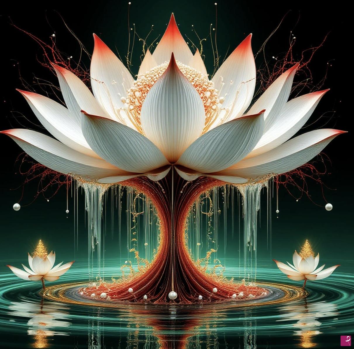 quadri in vendita online - White Lilies