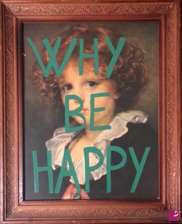 quadri in vendita online - Why be happy