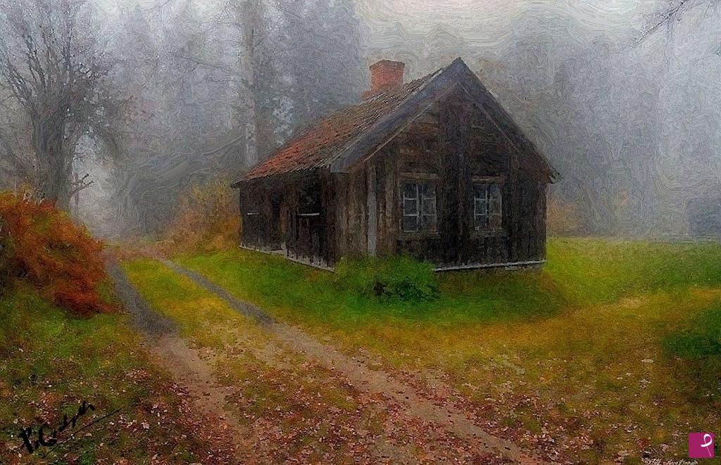 quadri in vendita online - Wild cottage