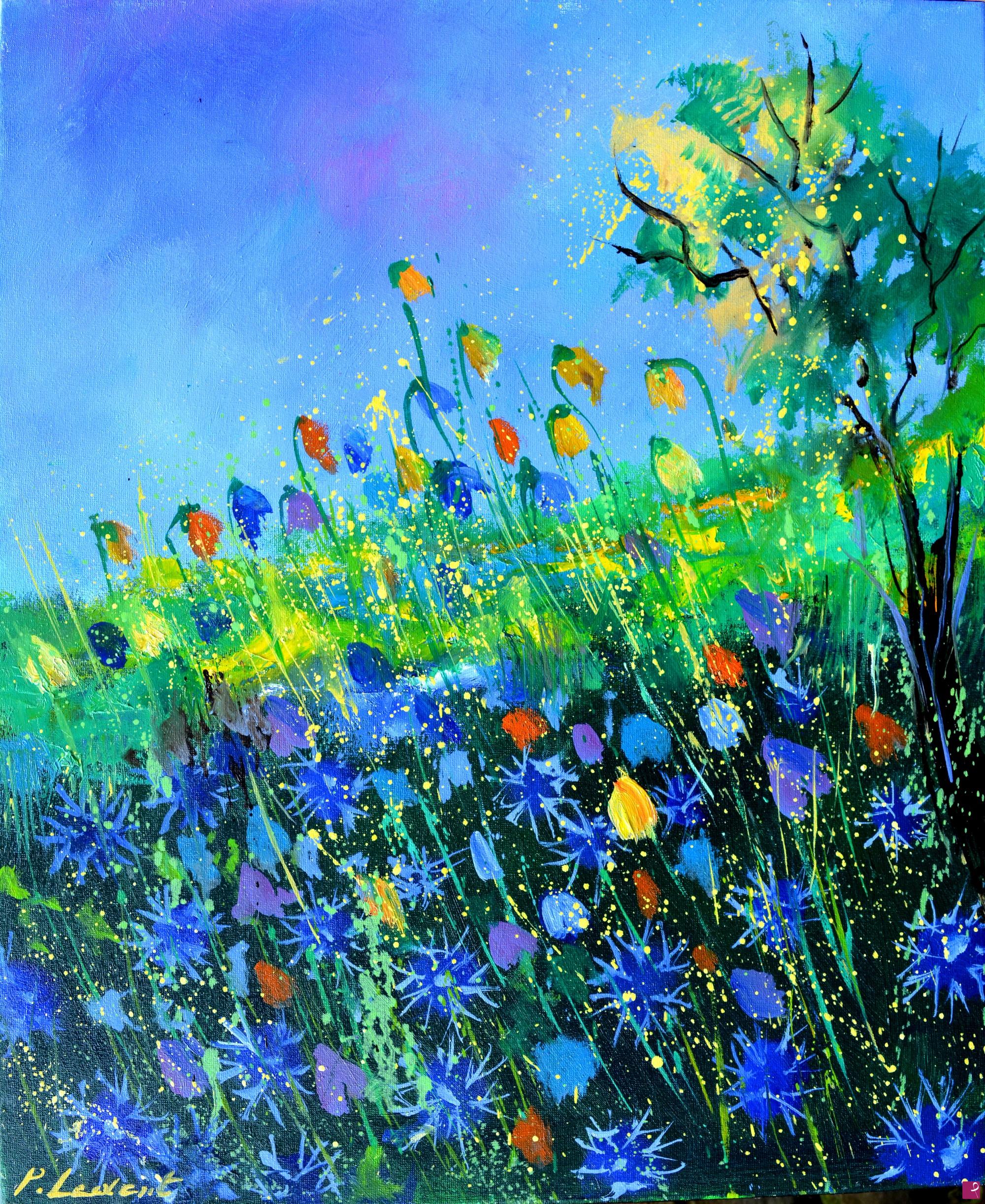 quadri in vendita online - Wild field flowers 56
