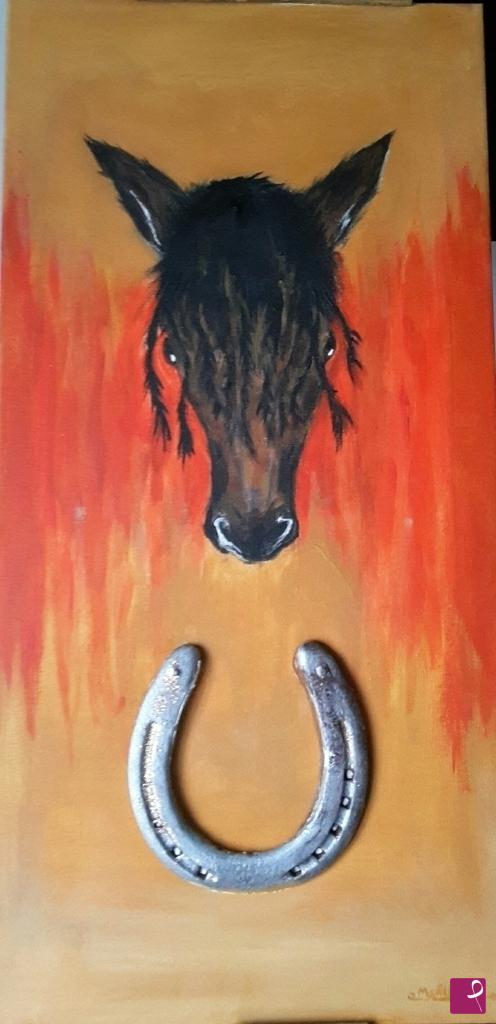 quadri in vendita online - Wild Horse