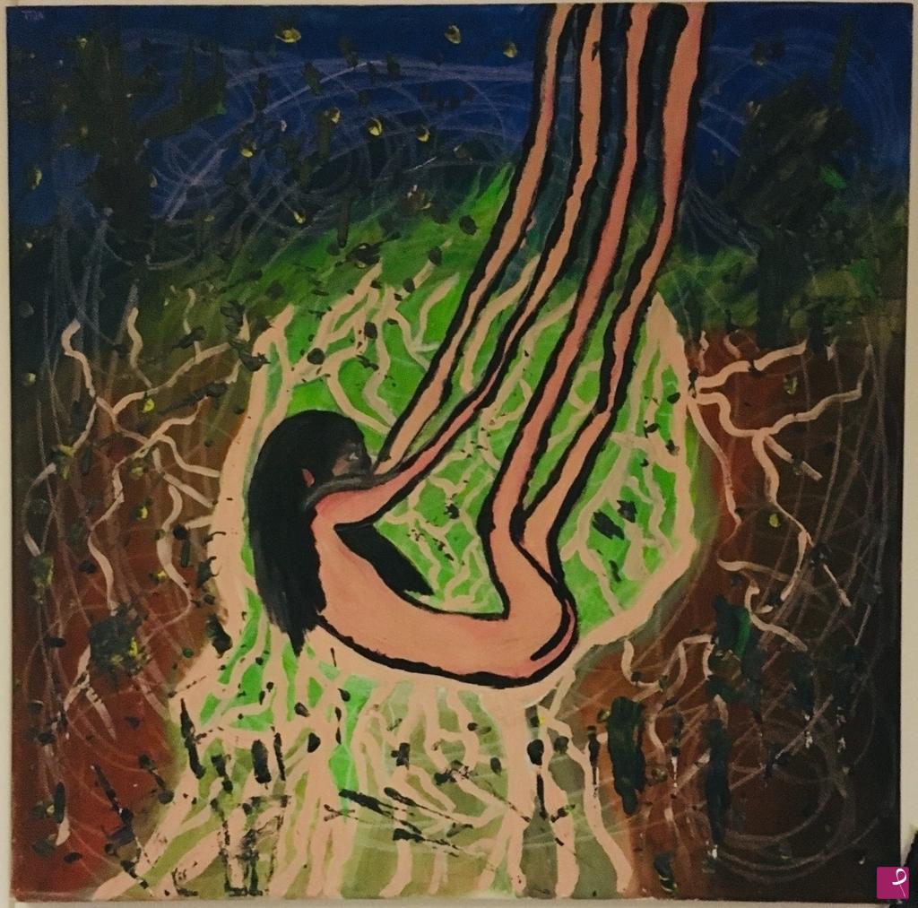 quadri in vendita online - Wild woman