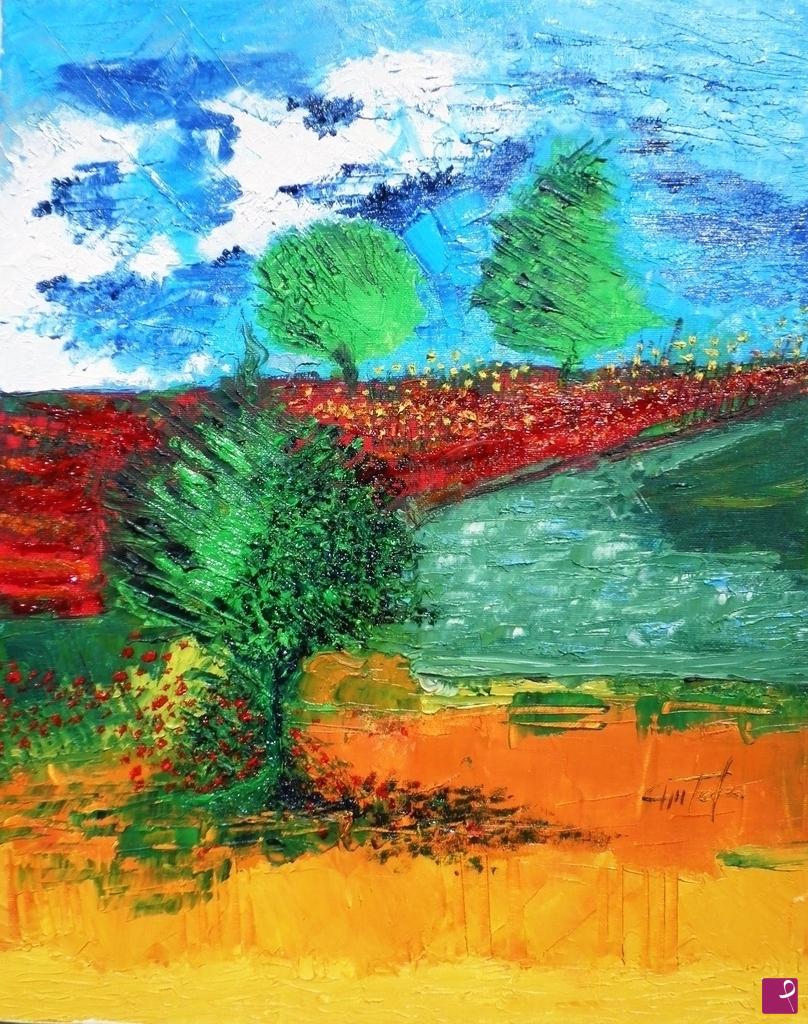 quadri in vendita online - "Windy Landscape" 