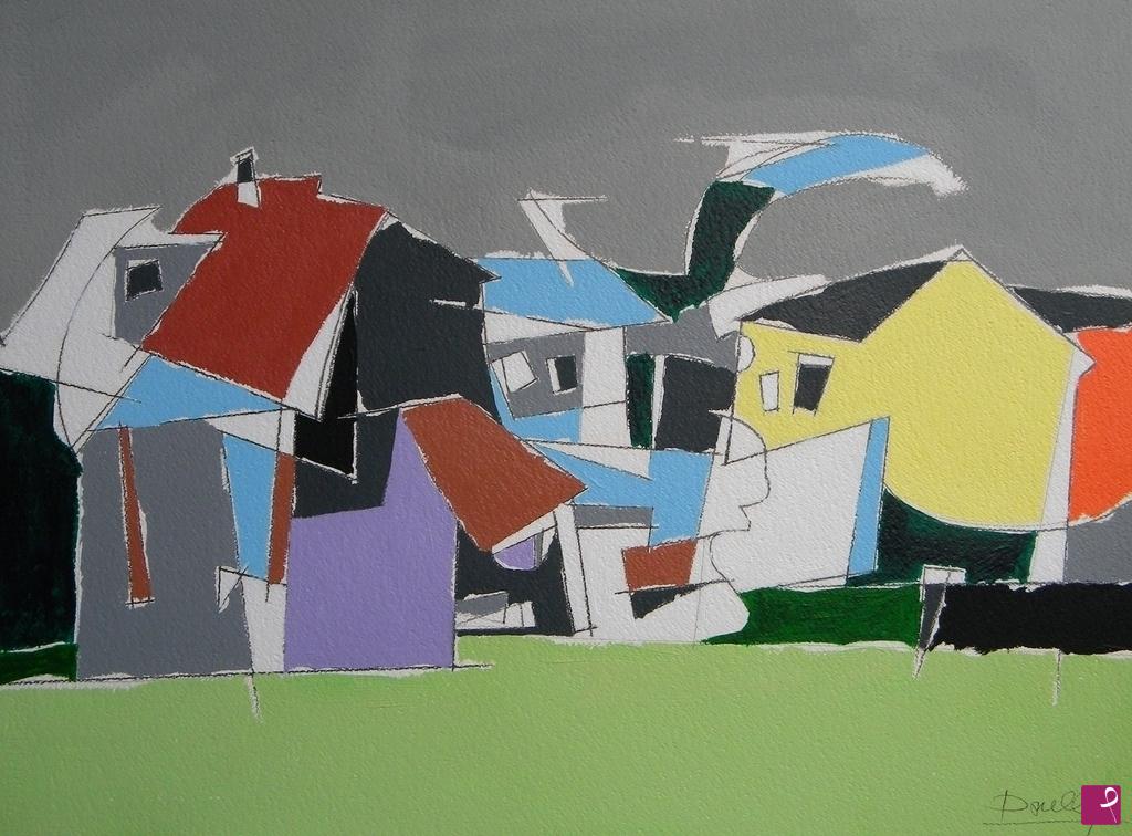 quadri in vendita online - Winter landscape