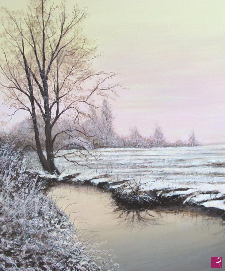 quadri in vendita online - Winter Solitude