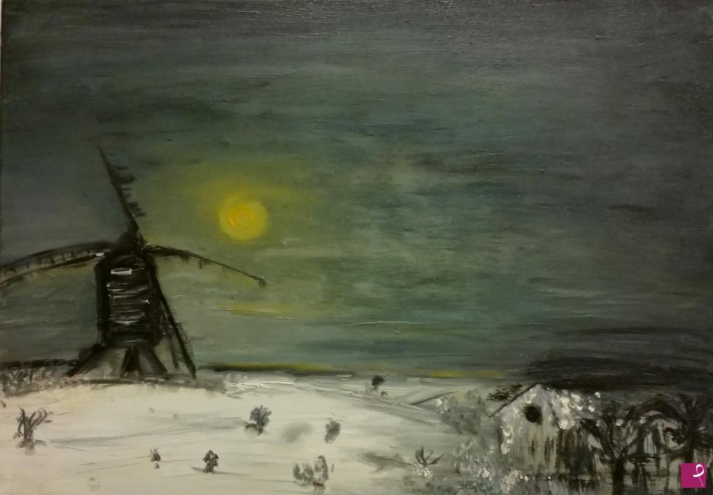 quadri in vendita online - Winter's Dream