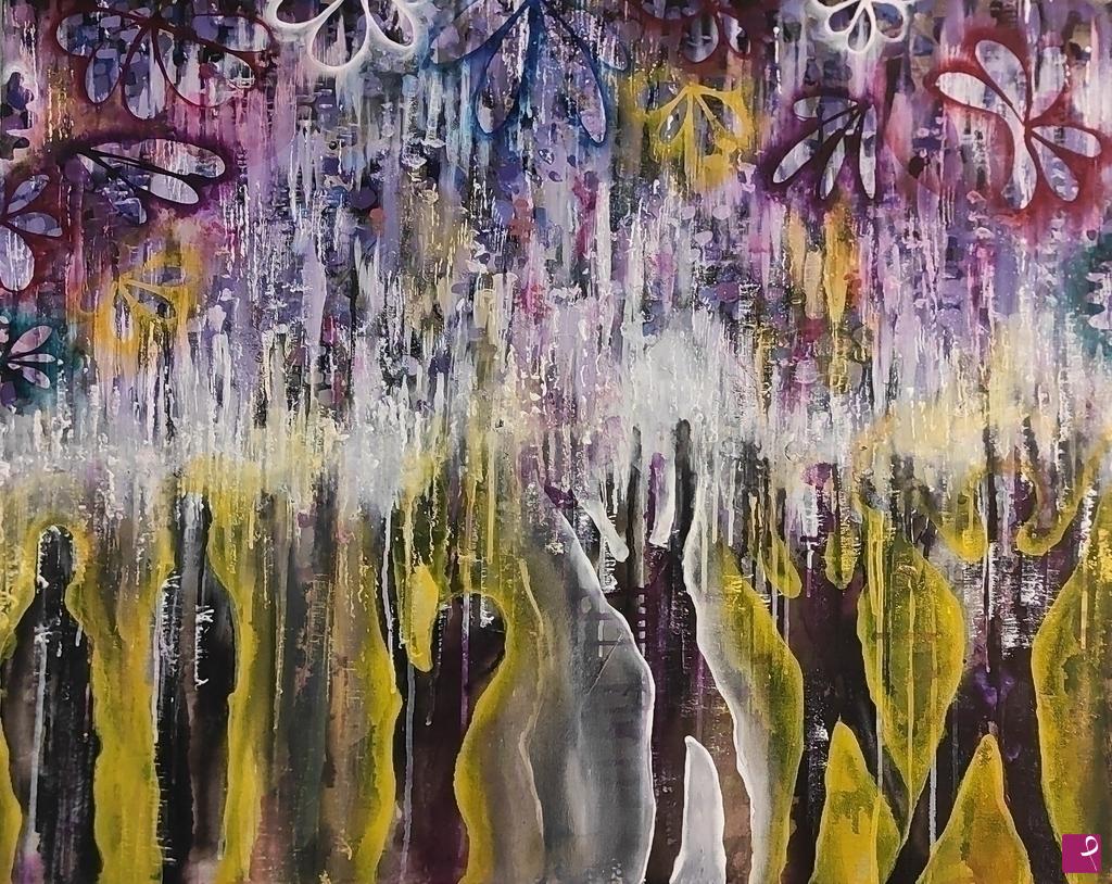 quadri in vendita online - Wisteria 