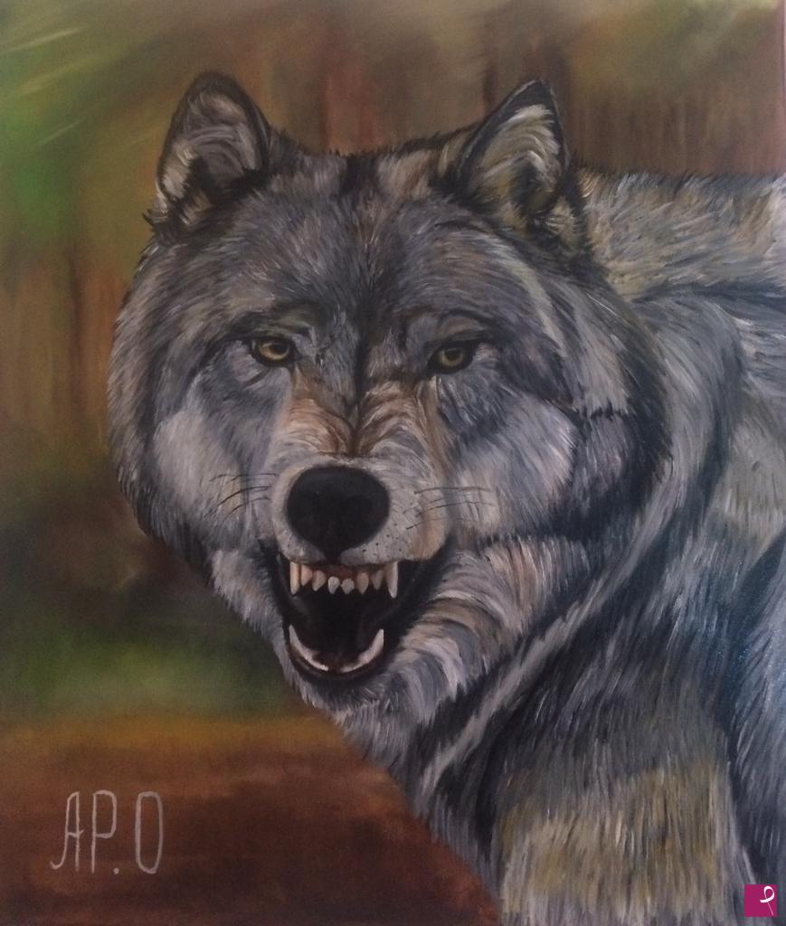 quadri in vendita online - Wolf 