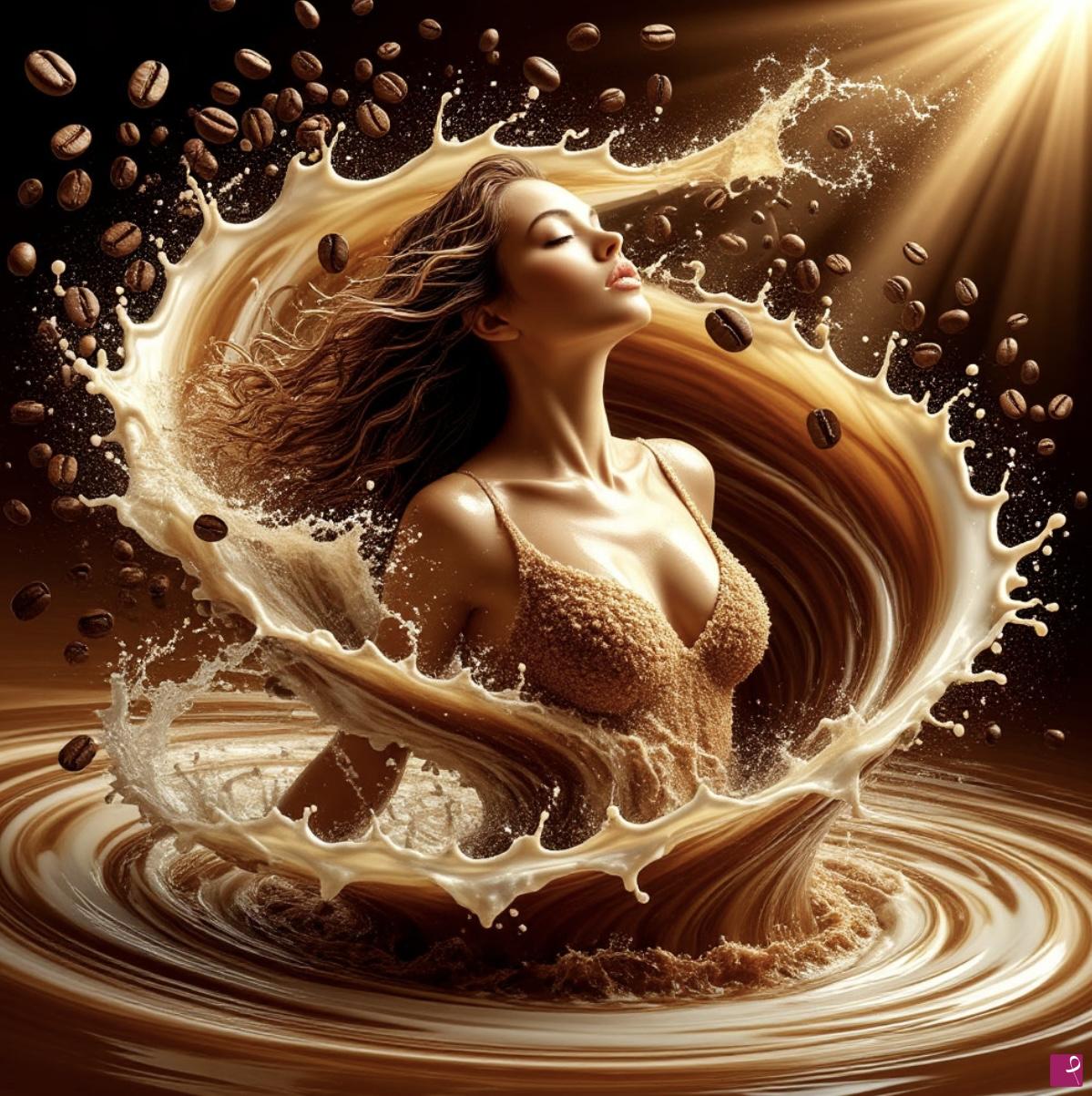 quadri in vendita online - Women in coffee 