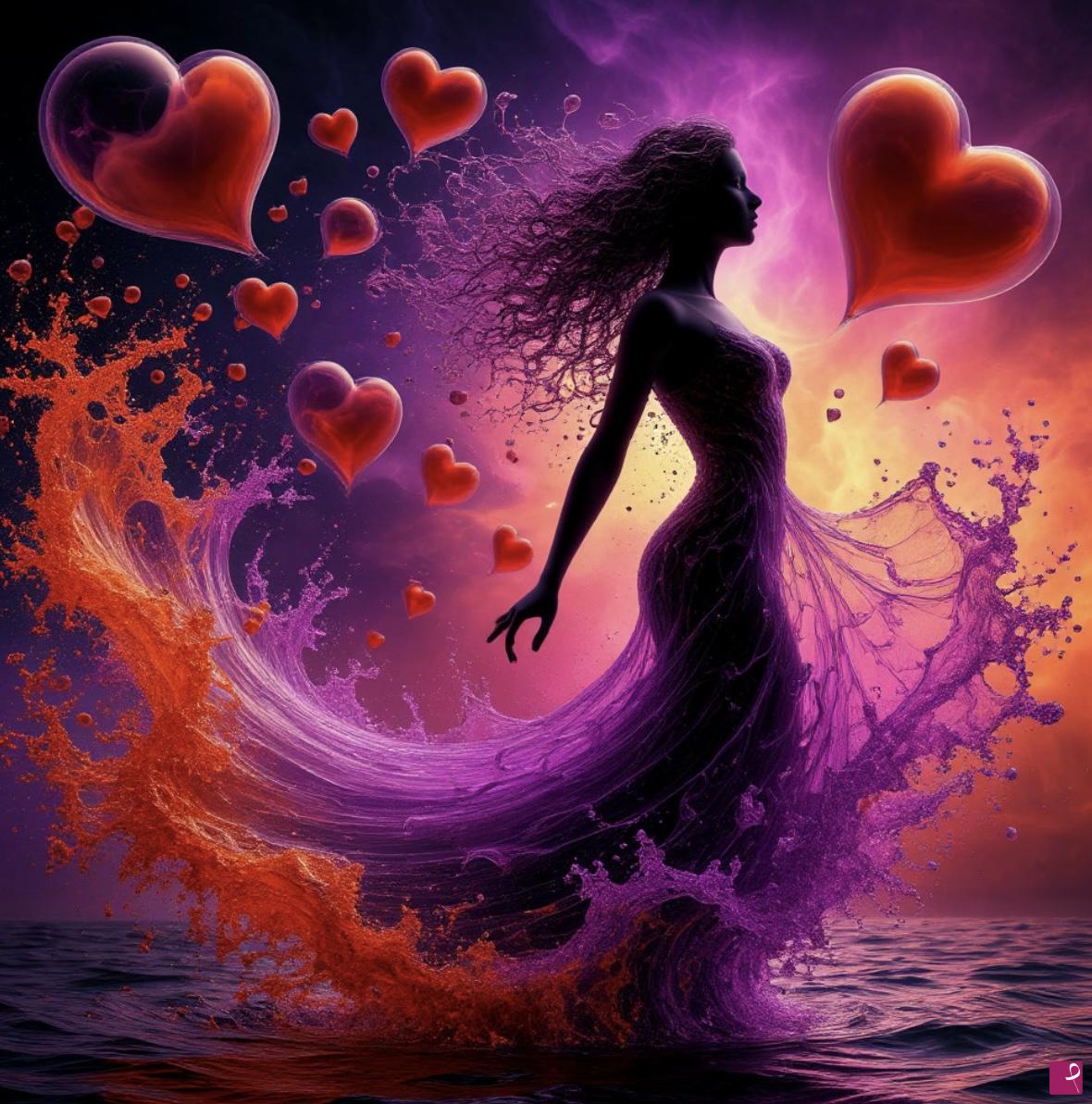 quadri in vendita online - Women in Love 