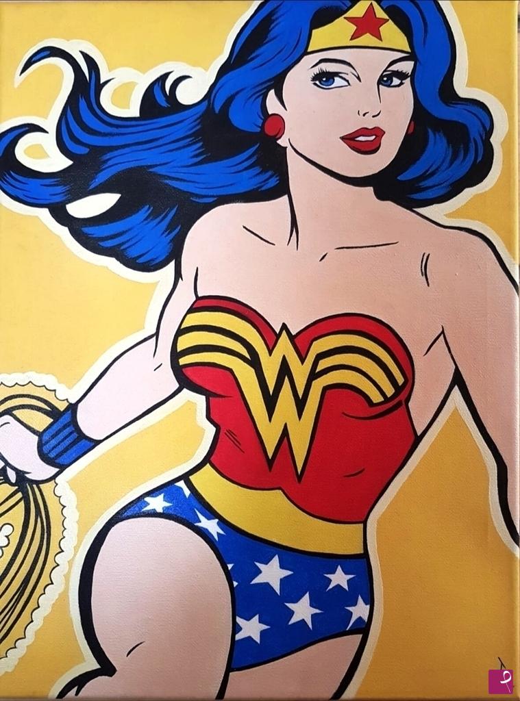 quadri in vendita online - Wonder woman