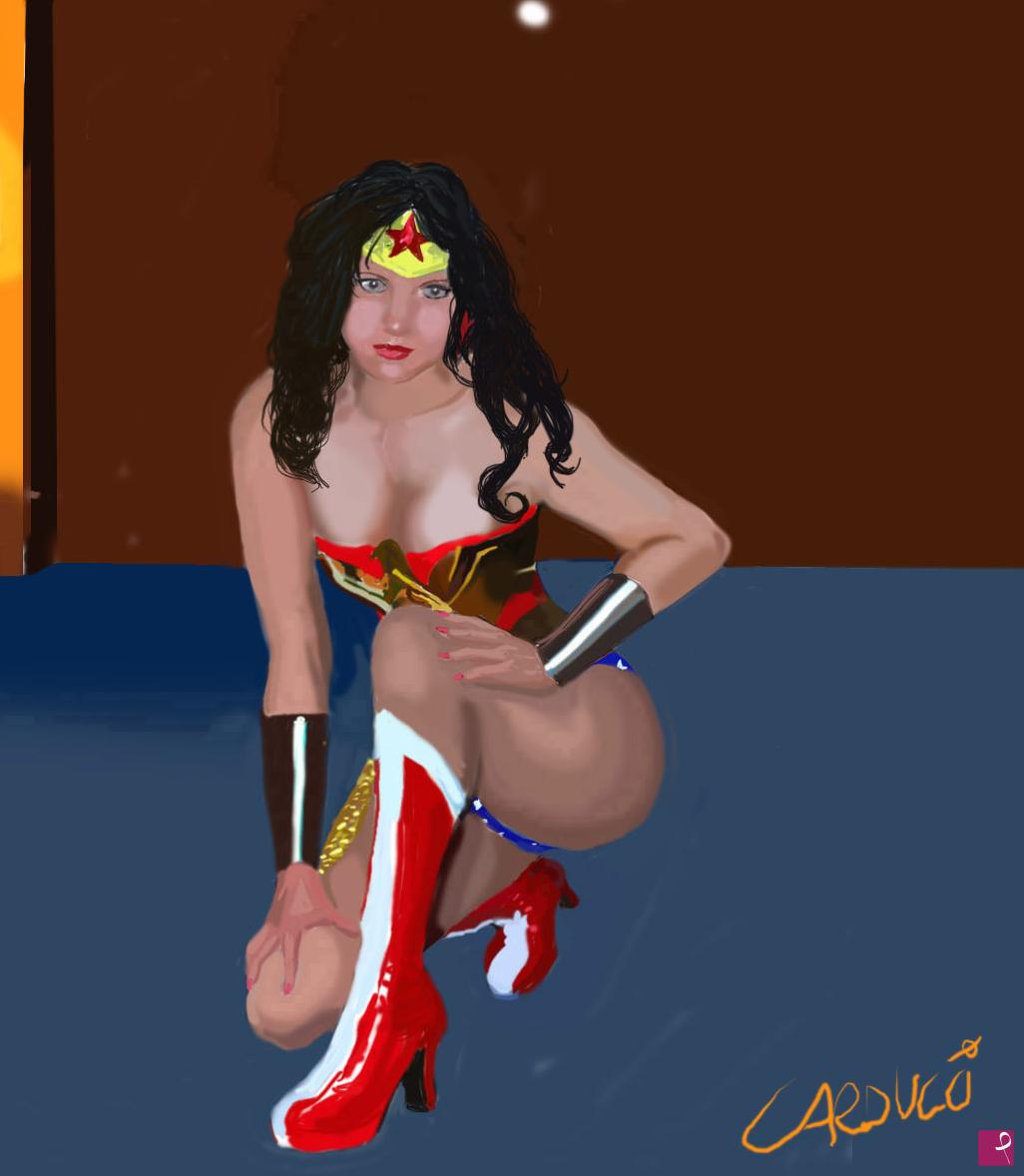 quadri in vendita online - Wonder Woman
