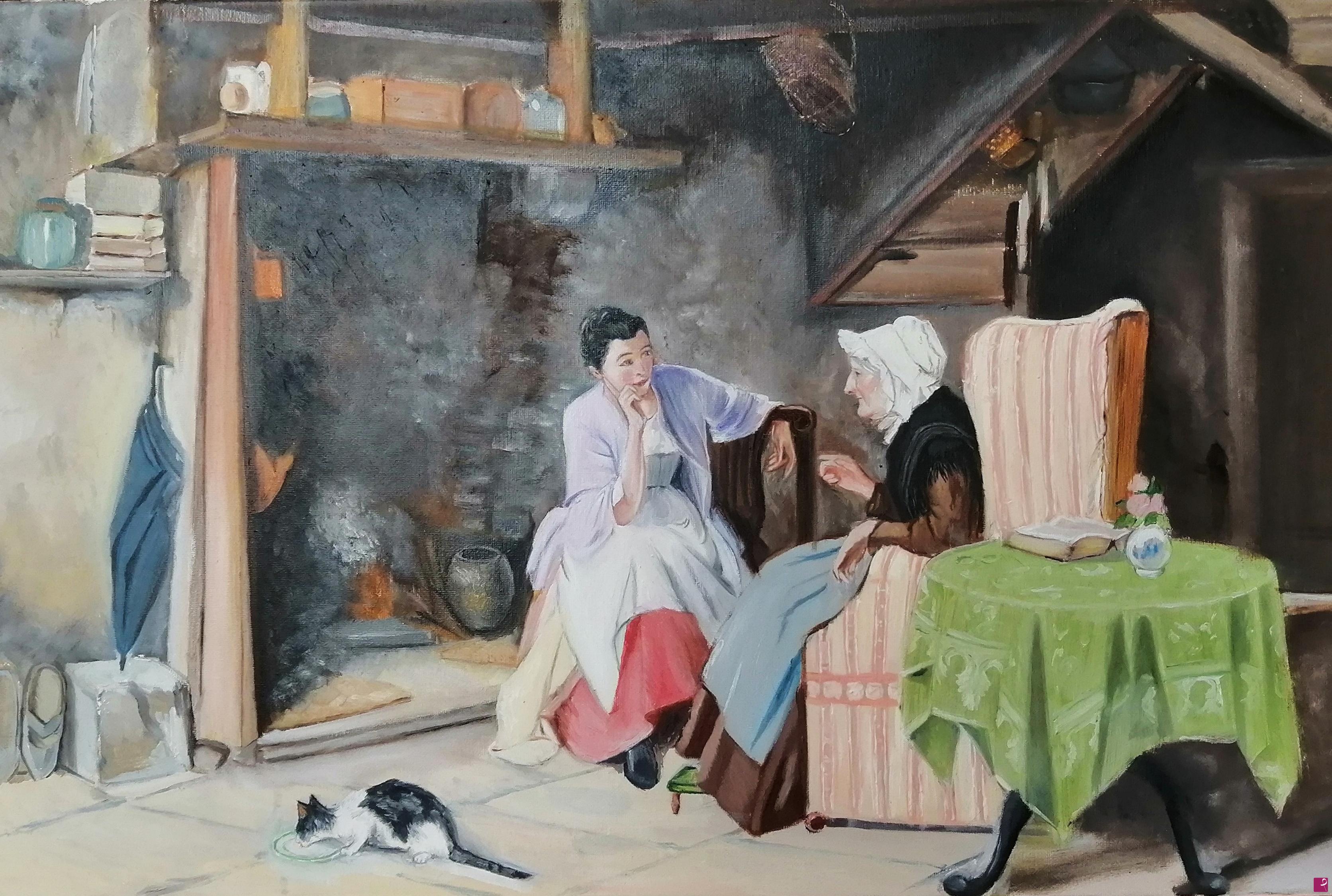 quadri in vendita online - WORK IN PROGRESS -----BY THE FIREWAY