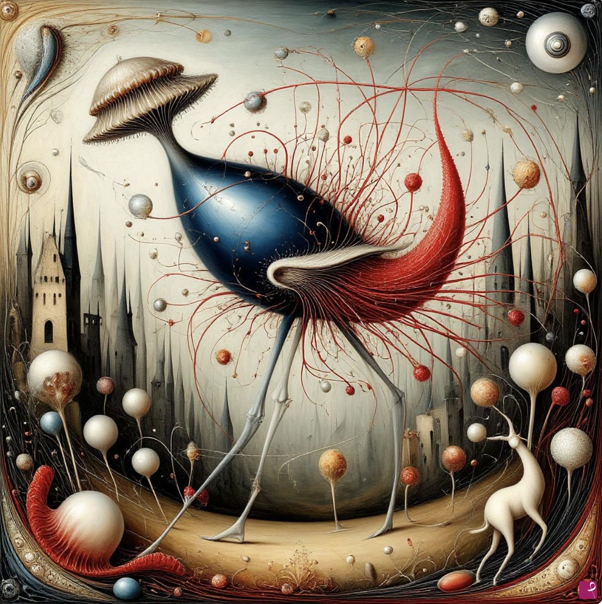 quadri in vendita online - World fantasy animals 