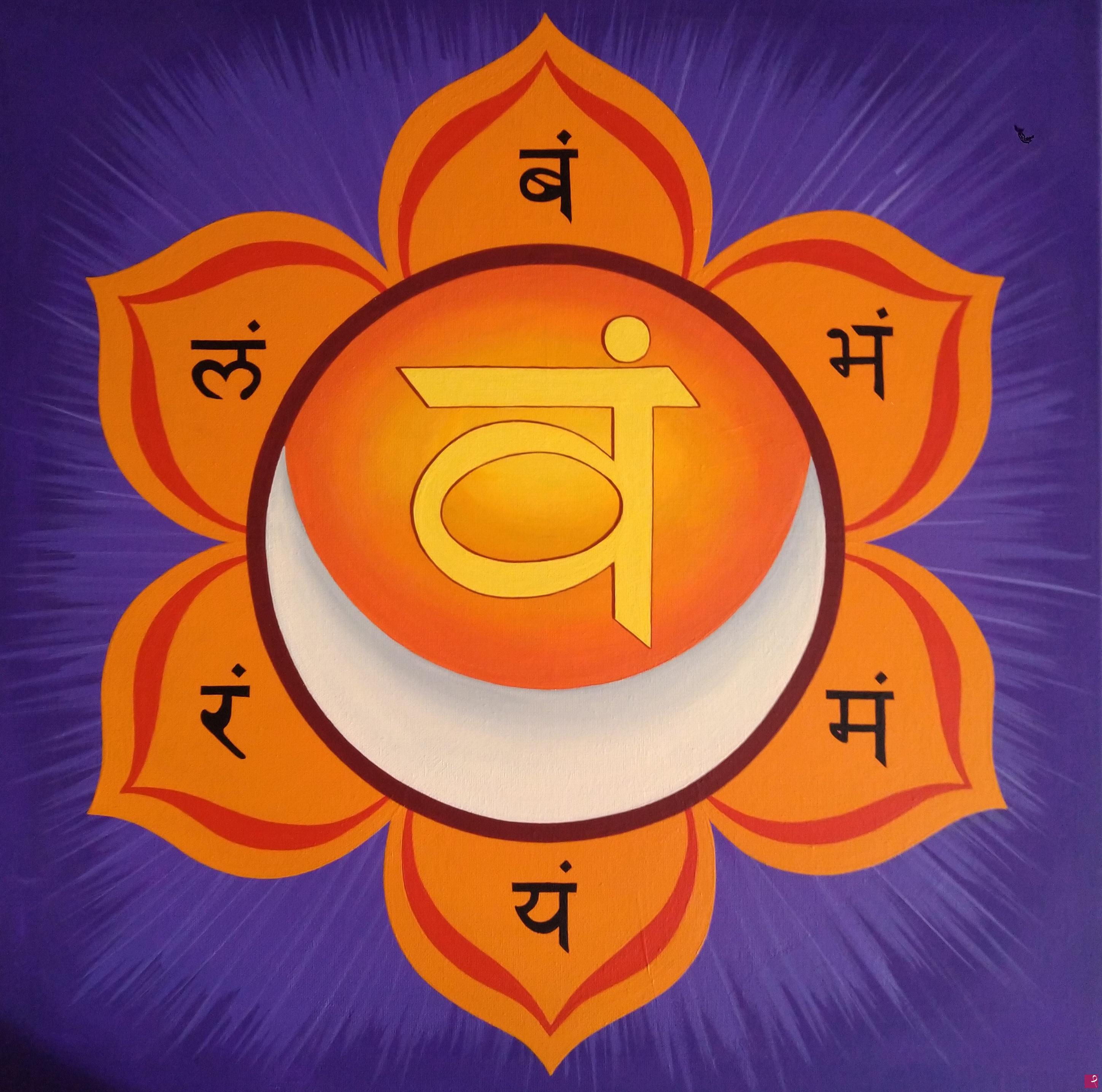 quadri in vendita online - Yantra del secondo chakra