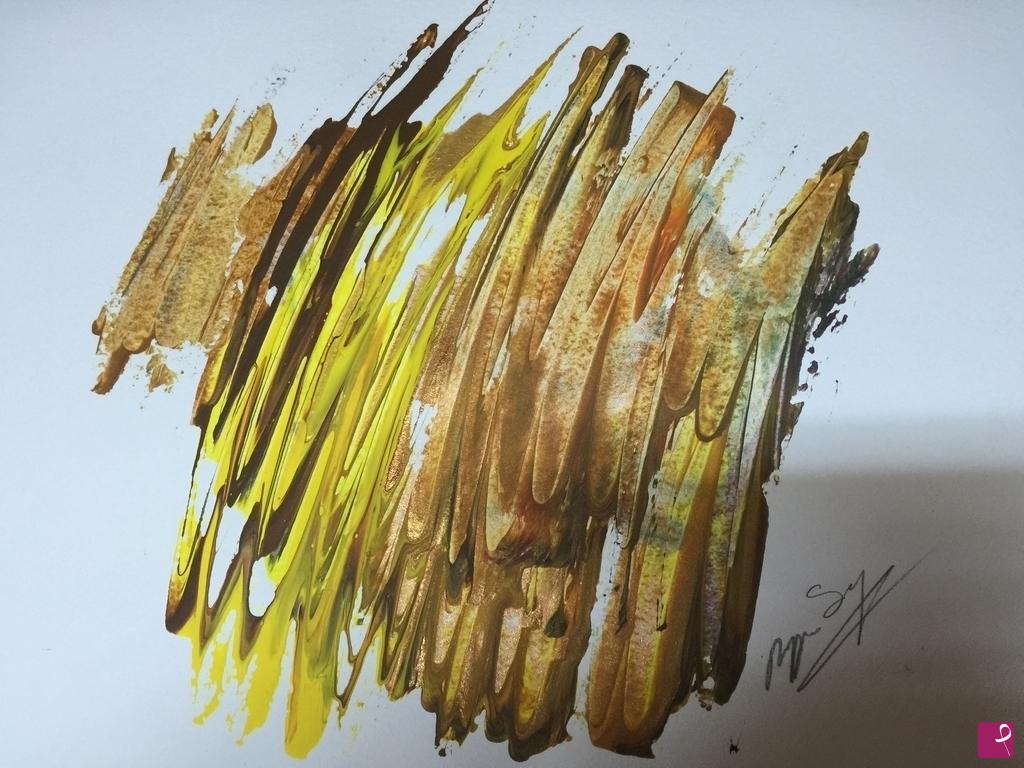 quadri in vendita online - Yellow