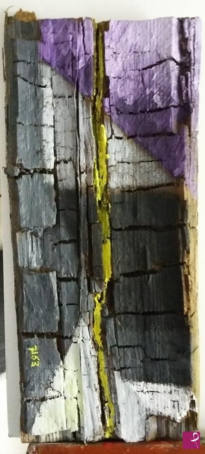 quadri in vendita online - yellow line