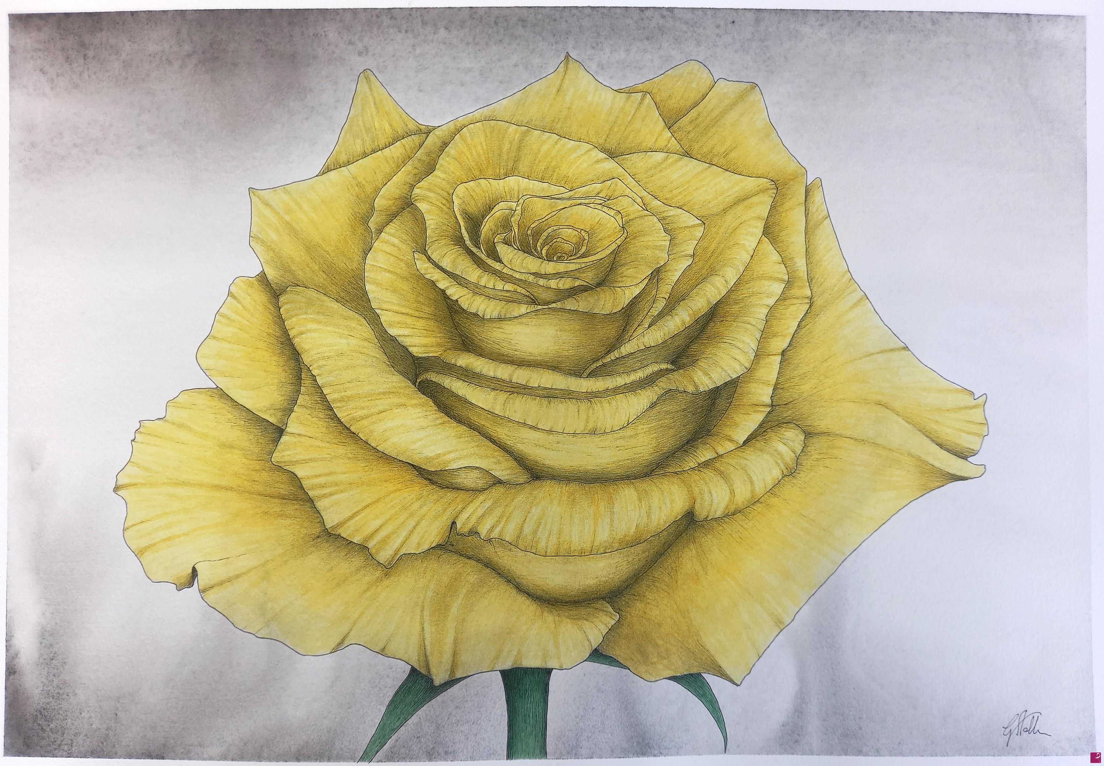 quadri in vendita online - Yellow Queen