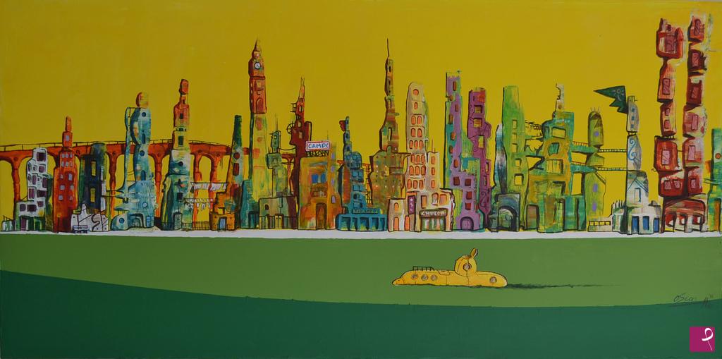 quadri in vendita online - Yellow Submarine