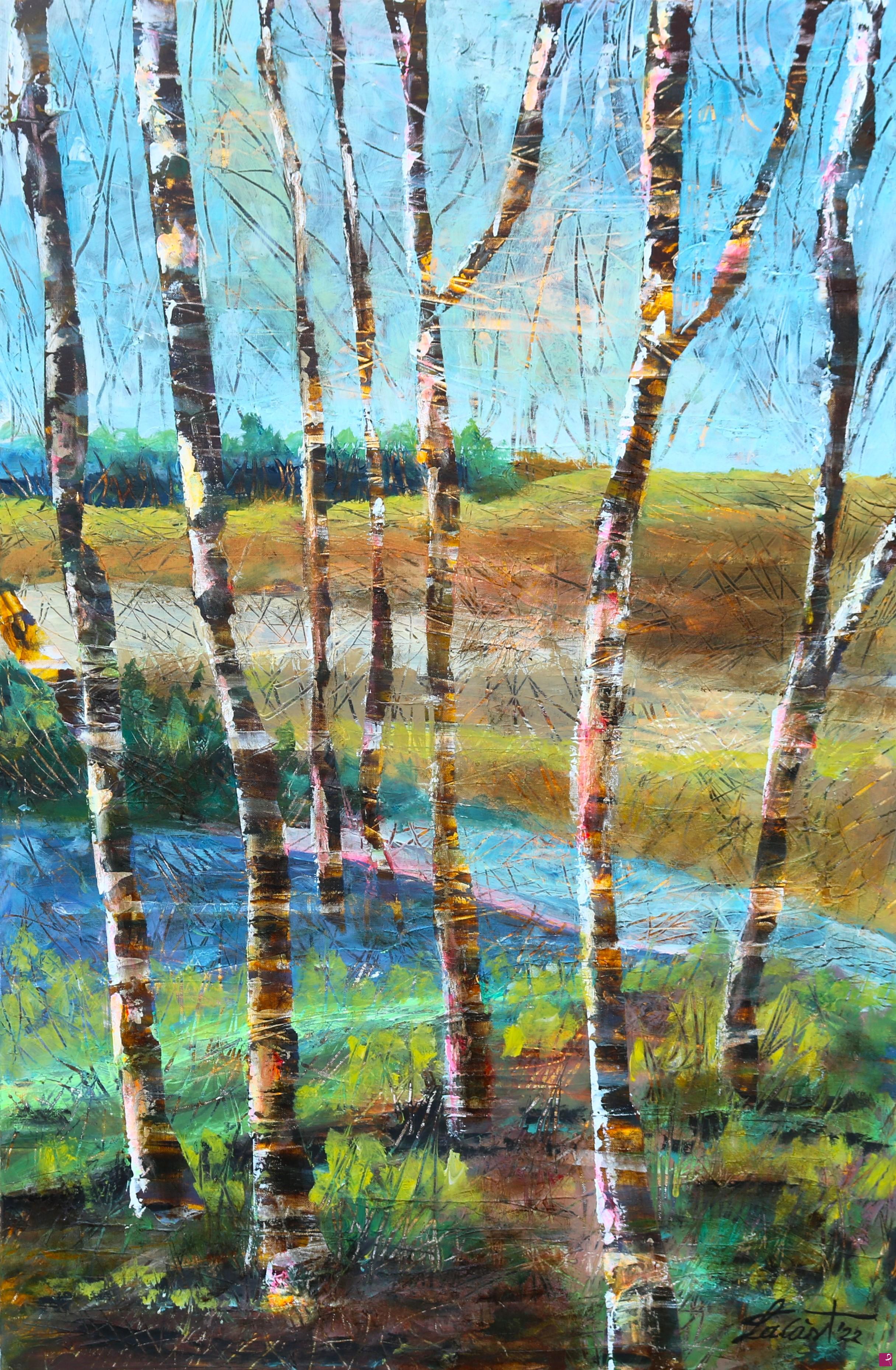 quadri in vendita online - Yellow woods