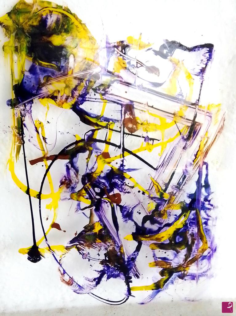 quadri in vendita online - Yellow&blue