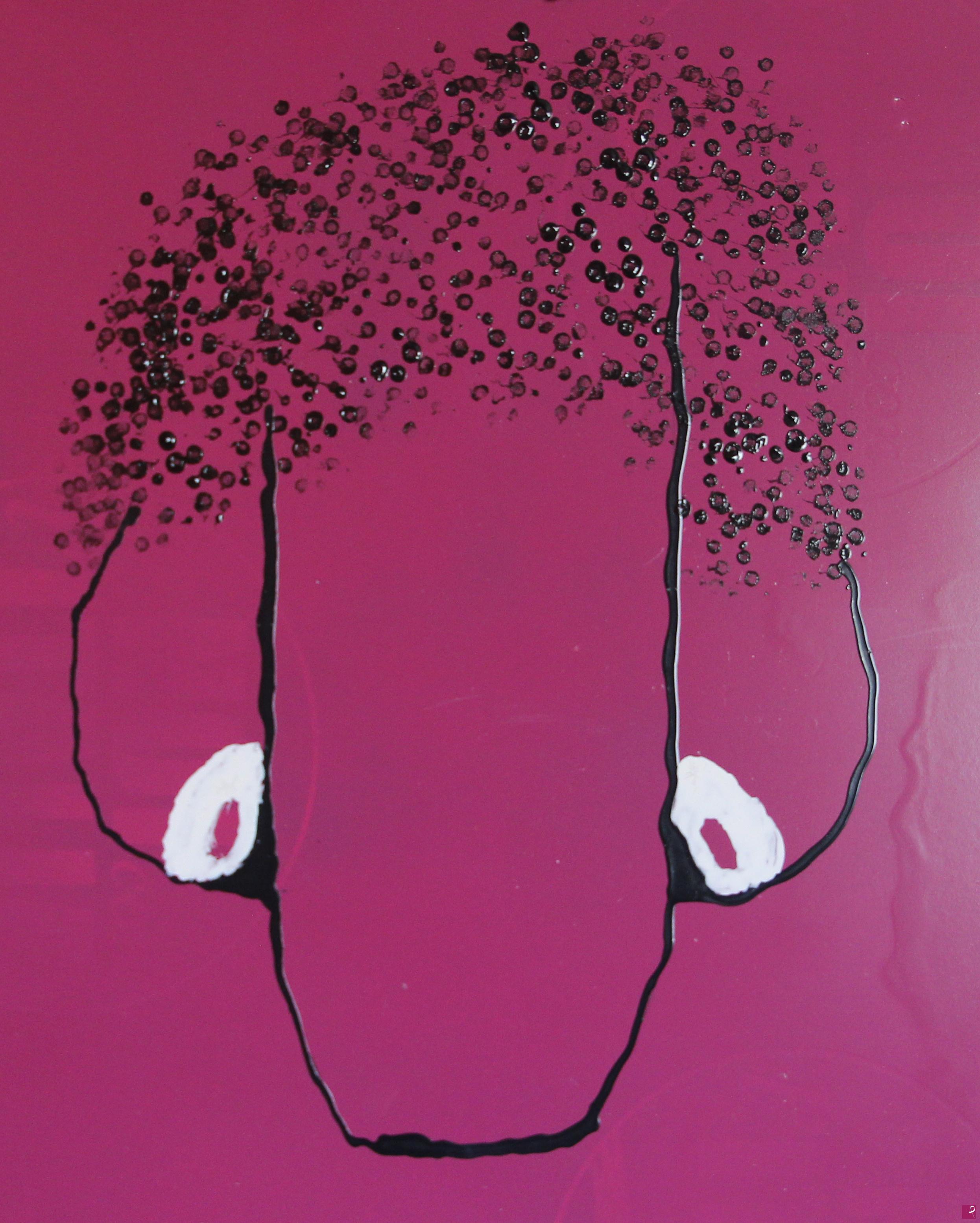 quadri in vendita online - Yes, it is - Purple