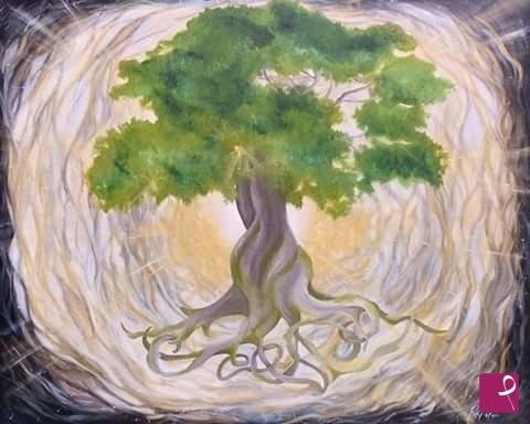 quadri in vendita online - Yggdrasil 