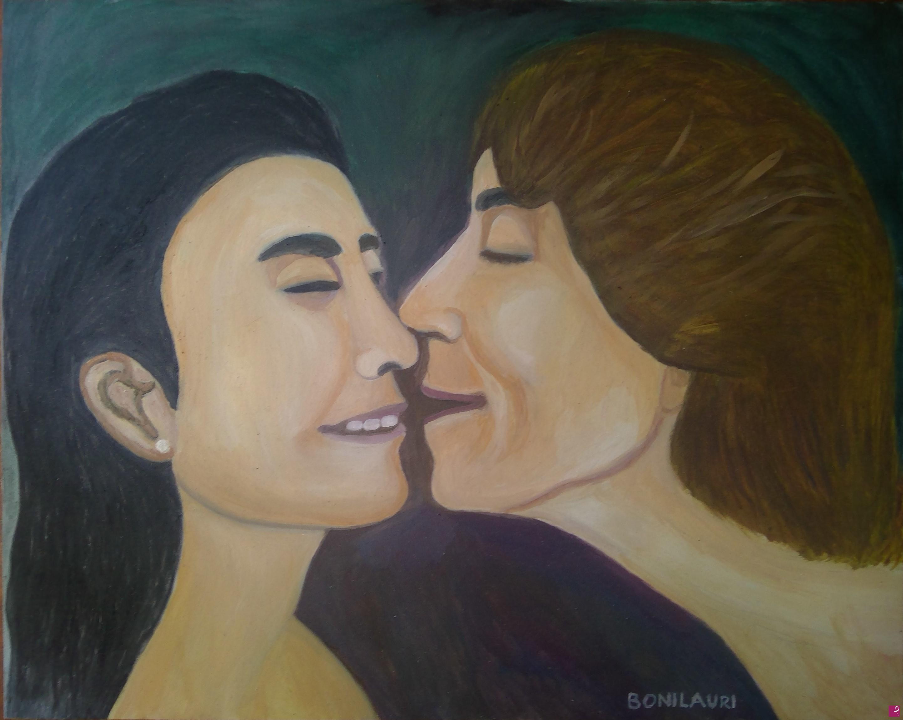 quadri in vendita online - Yoko Ono e John Lennon