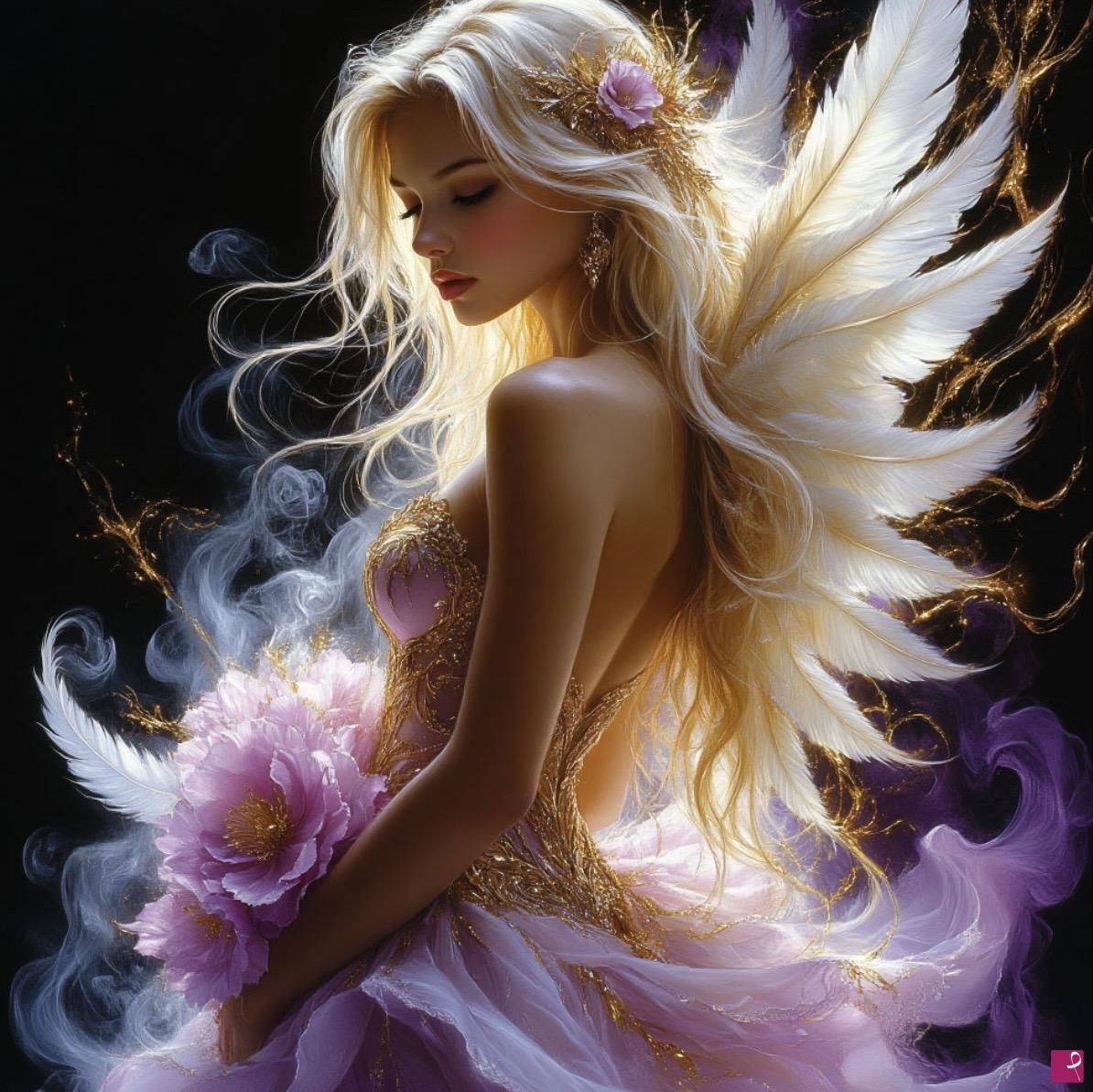 quadri in vendita online - Young Angel 