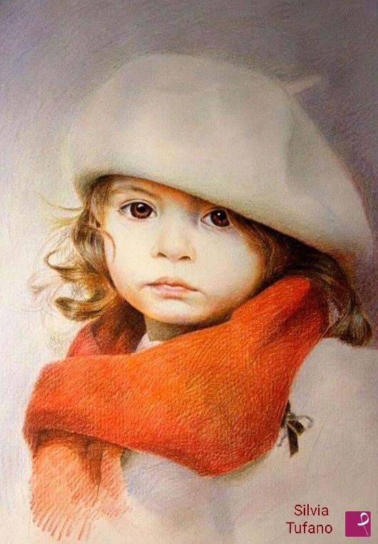 quadri in vendita online - Young girl
