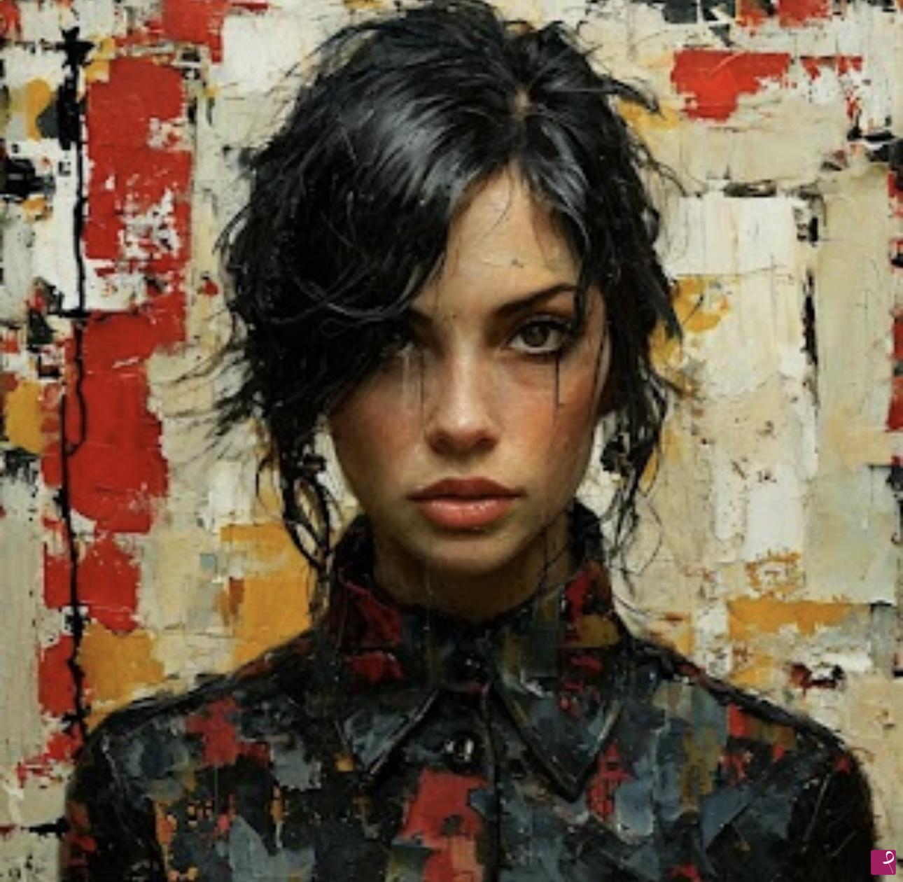 quadri in vendita online - Young Girl 