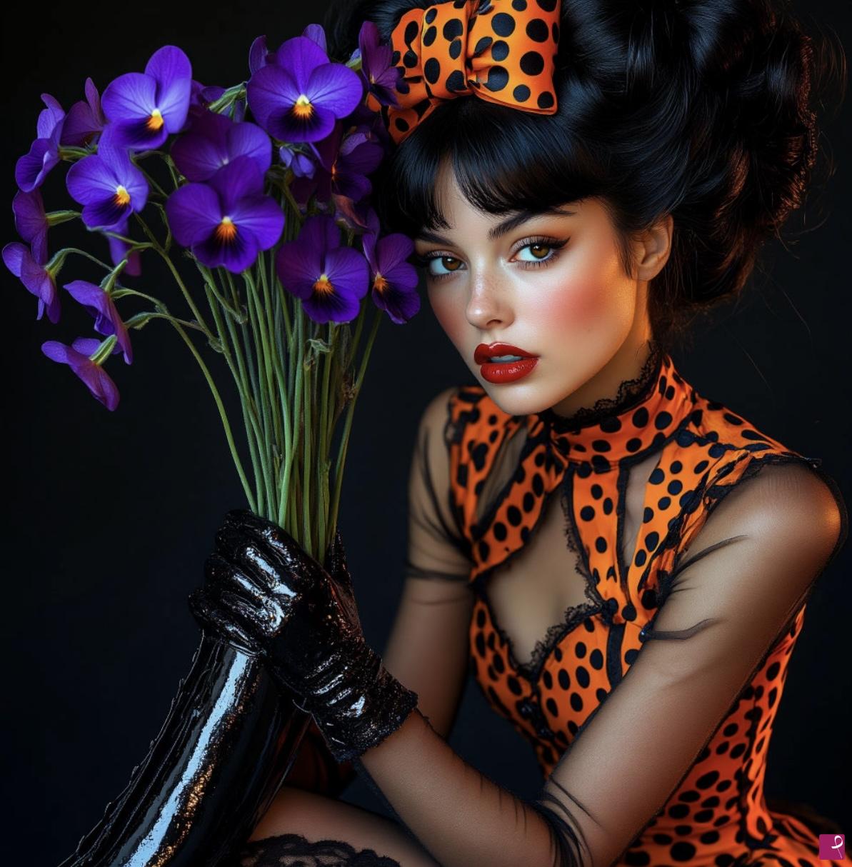 quadri in vendita online - Young girl 