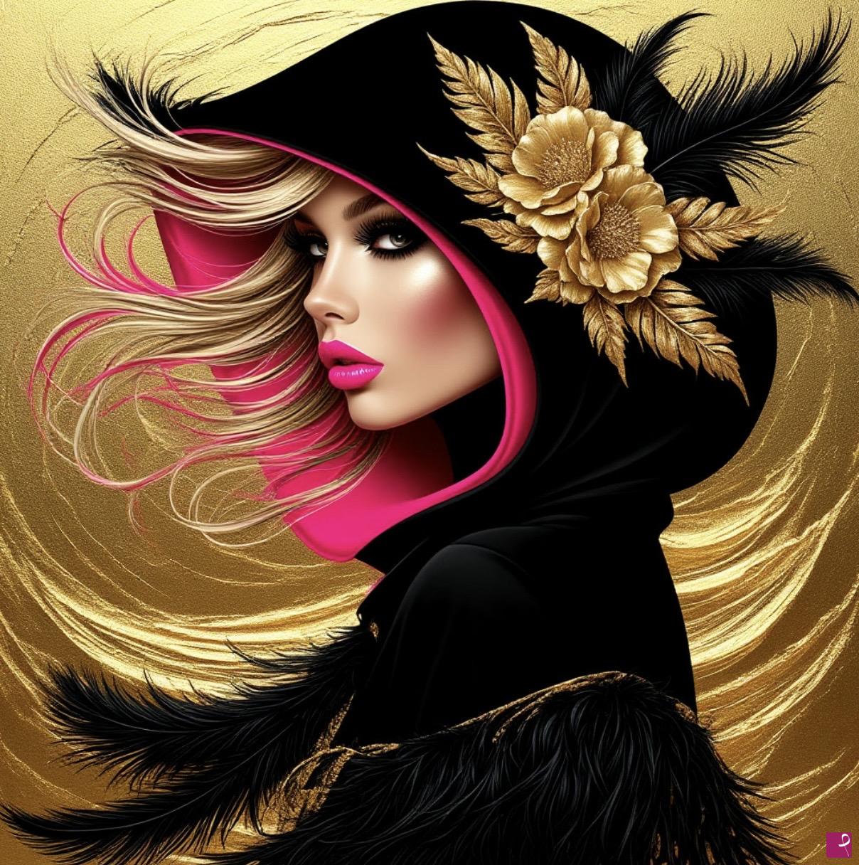 quadri in vendita online - Young girl 