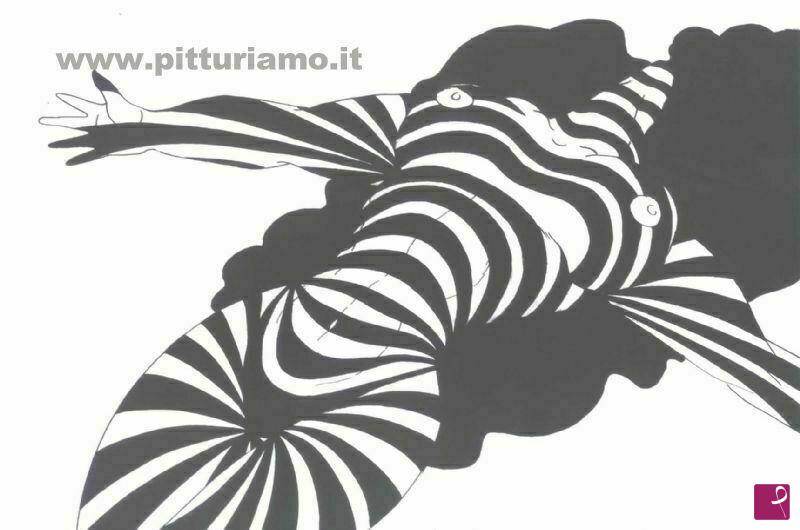 quadri in vendita online - Zebra