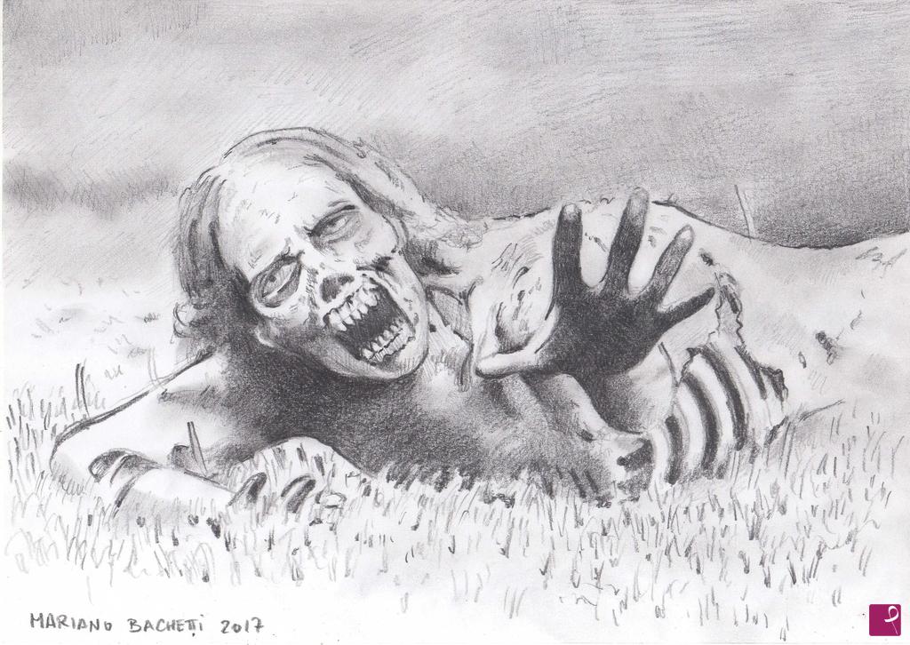 quadri in vendita online - Zombie - The Walking Dead