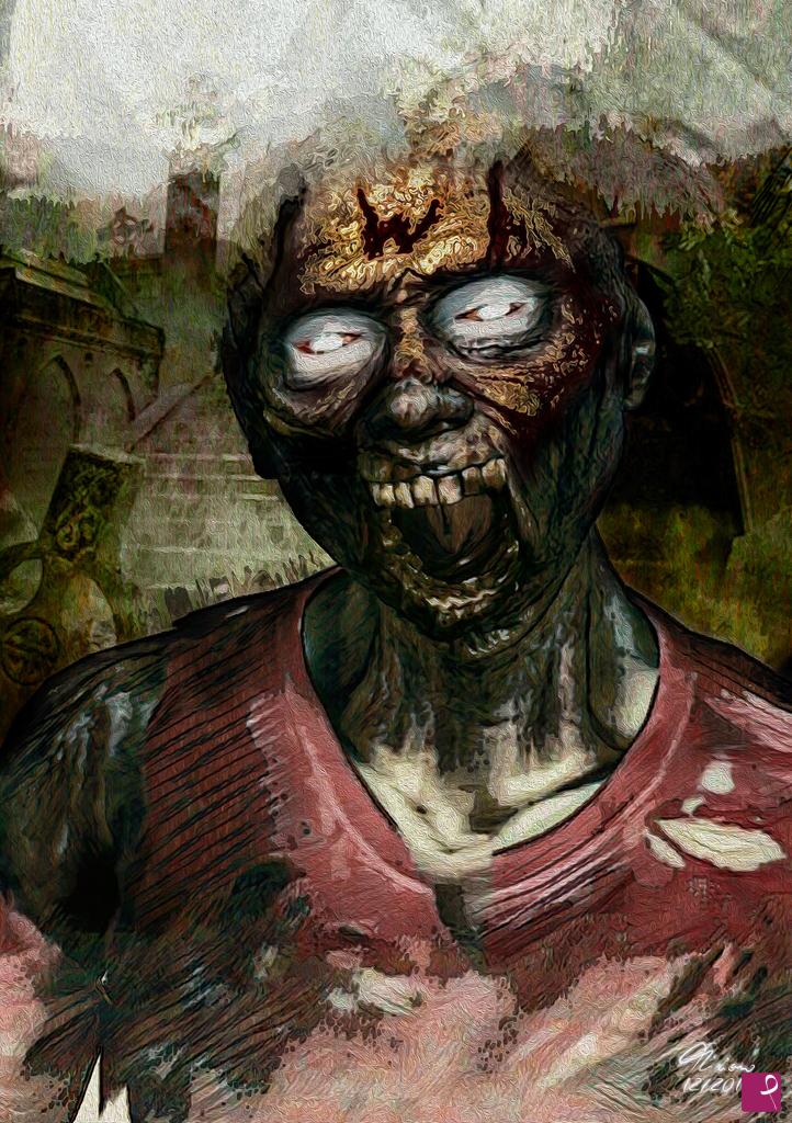 quadri in vendita online - Zombie