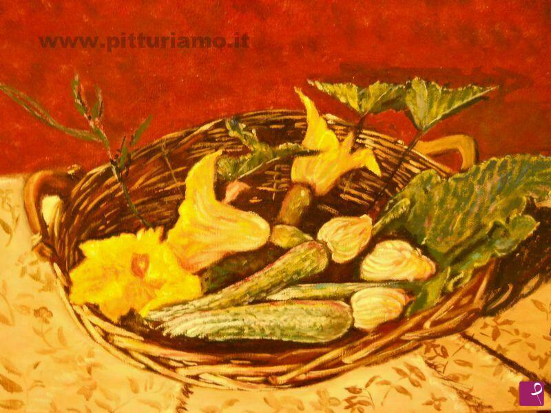 quadri in vendita online - zucchine
