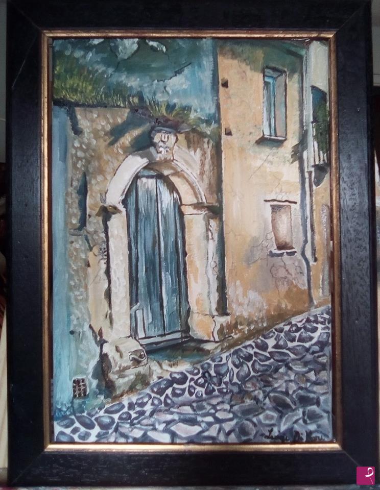quadri in vendita online - Zungri 3 quadro borghi di Zungri