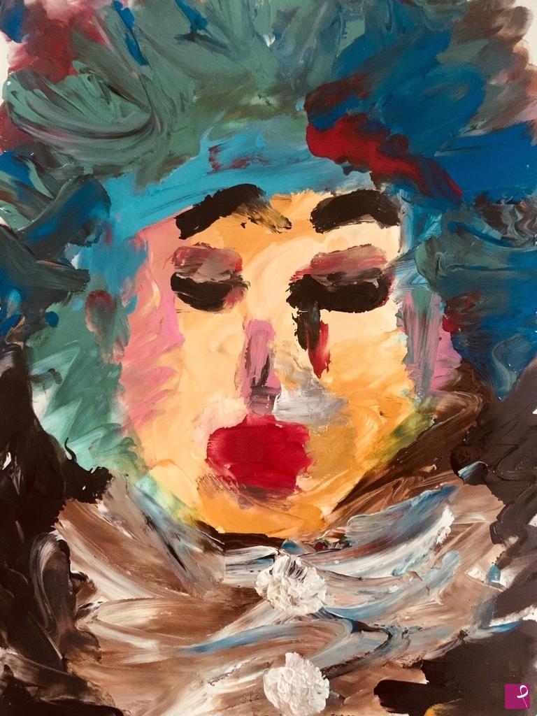 quadri in vendita online - ZUZU CLOWN 