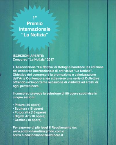 Premio d'arte "La Notizia" - Italia - Emilia Romagna - Bologna - 101965