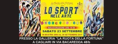 LO SPORT NELL'ARTE - mostra collettiva d' arte - Italia - Sardegna - Cagliari - 117908